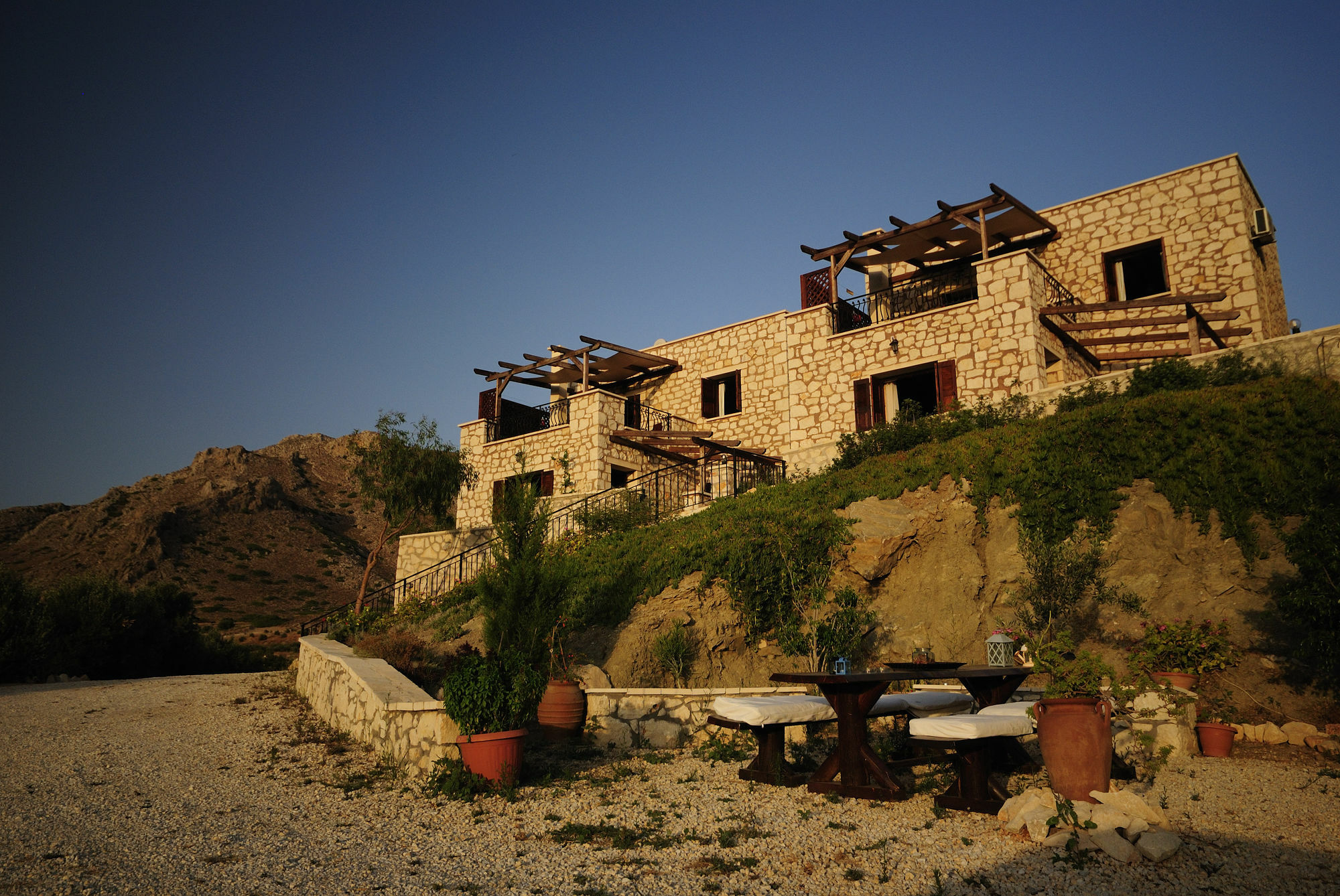 Ville Du Soleil - Exclusive Homes With Rustic Charm And Sensational Views Of The Mediterranean Sea Makrýgialos Esterno foto