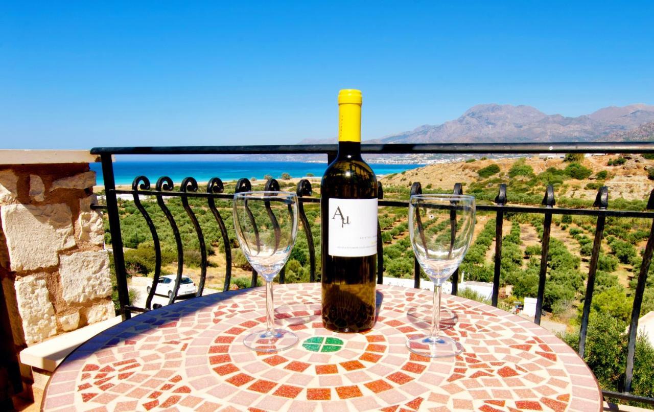 Ville Du Soleil - Exclusive Homes With Rustic Charm And Sensational Views Of The Mediterranean Sea Makrýgialos Esterno foto